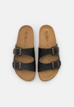 Kickers Eco Log - Mules - Noir -Kickers Soldes Magasin 02282911356744788f413781210d44ce