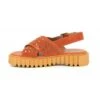 Kickers Cuir Kick Fact - Sandales À Plateforme - Orange