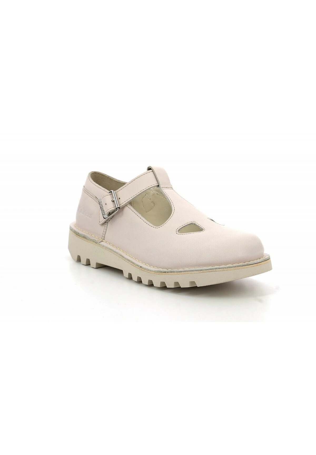 Kickers Derbies Cuir Kick Mary Jane - Mocassins - Blanc 2 Kickers Derbies Cuir Kick Mary Jane - Mocassins - Blanc – Image 2