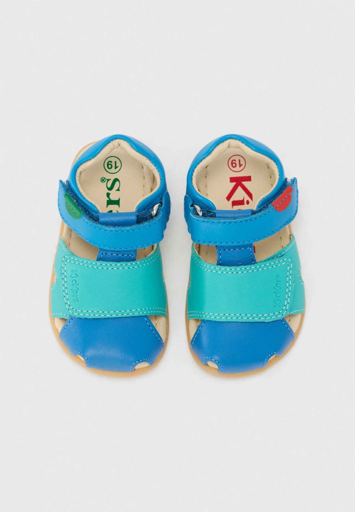 Kickers SUMKRATCH - Sandales De Randonnée - Bleu/fonce Vert 4 Kickers SUMKRATCH - Sandales De Randonnée - Bleu/fonce Vert – Image 4