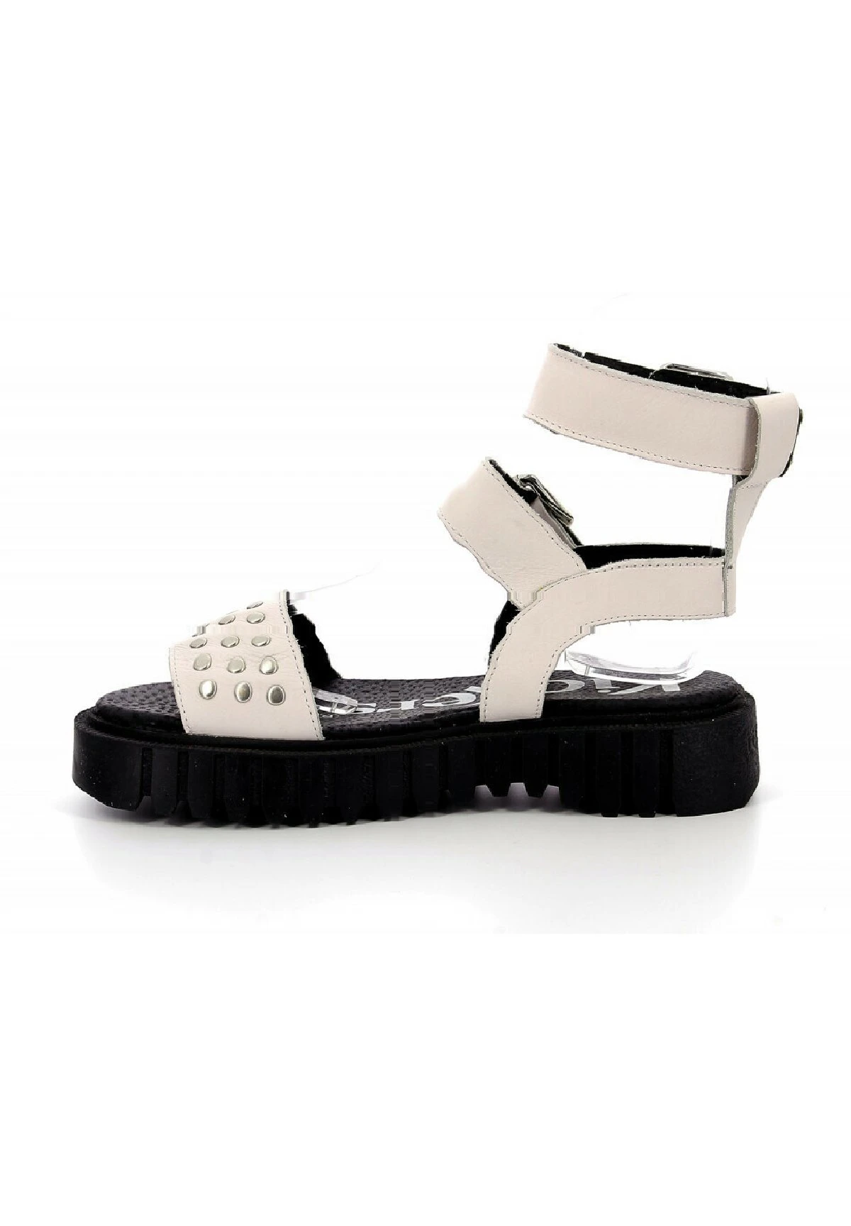 Kickers Kick Fan - Sandales Classiques / Spartiates - Blanc 1 Kickers Kick Fan - Sandales Classiques / Spartiates - Blanc