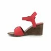 Kickers Kick Vodou - Sandales Compensées - Rouge