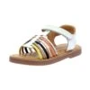 Kickers CUIR PRELLA - Sandales - Blanc