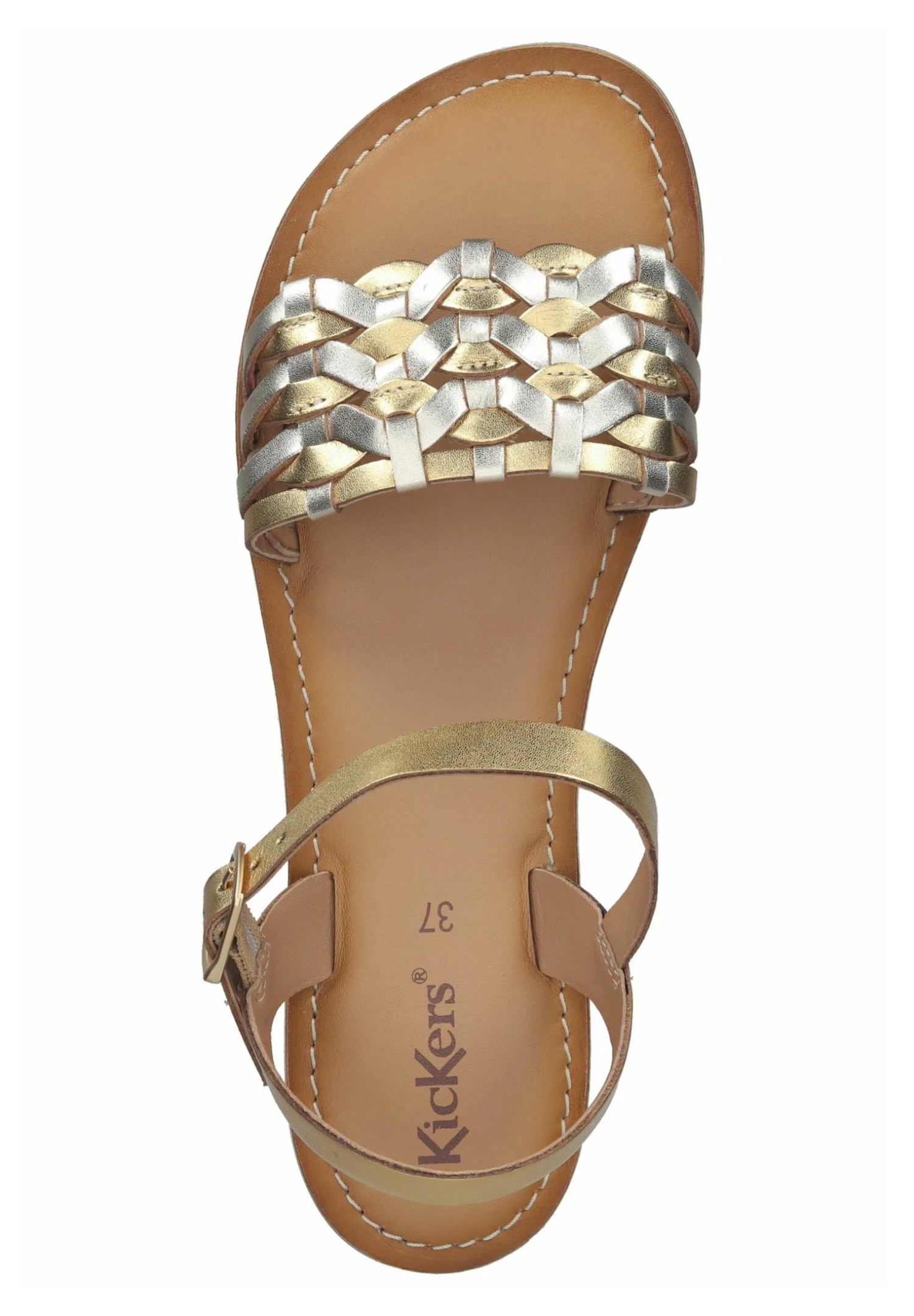 Kickers Kick Dash - Sandales - Gold Coloured 3 Kickers Kick Dash - Sandales - Gold Coloured – Image 3