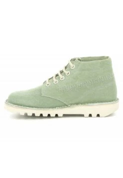 Kickers Hi - Bottines À Lacets - Vert