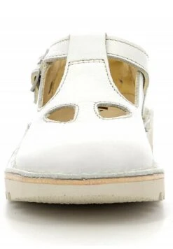 Kickers Cuir Mary Jane - Chaussures Premiers Pas - Blanc -Kickers Soldes Magasin 23ced7e8b9a84cf89c43a6e330ff9974
