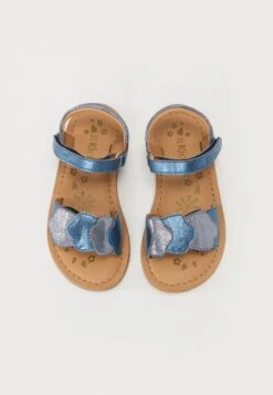 Kickers DYASTAR - Sandales - Bleu Marine Irise -Kickers Soldes Magasin 2ac8cb09b6ca4ec68e1cf4bcebb0dee2