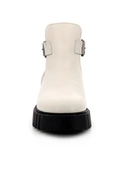 Kickers Cuir Kick Fantasy - Bottines À Plateau - Blanc -Kickers Soldes Magasin 35f1e00eca2a432695d6eb11756aab28