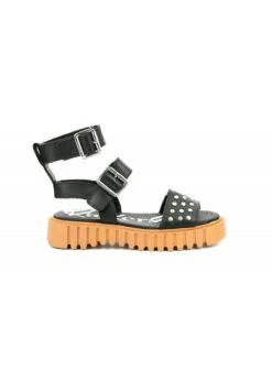 Kickers Kick Fan - Sandales Classiques / Spartiates - Noir 9 Kickers Kick Fan - Sandales Classiques / Spartiates - Noir -Kickers Soldes Magasin 37f938eb45a74873a429b60dfd910aff