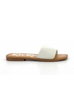Kickers Gipsi - Mules - Blanc 9 Kickers Gipsi - Mules - Blanc -Kickers Soldes Magasin 3e400f5ac67e40708c1e0cb118126fb3