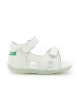 Kickers Binsia-2 - Chaussures Premiers Pas - Blanc -Kickers Soldes Magasin 424eb3384aa54cd58392ccfbff7dfe29