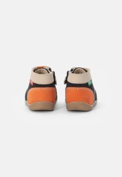 Kickers Bonzip Unisex - Bottines À Lacets - Marine Beige Orange -Kickers Soldes Magasin 43bb568e80534dd685c2065f068035c9