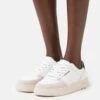 Kickers Kick Allow - Baskets Basses - Blanc/Marine
