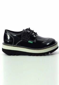 Kickers Chaussures À Lacets - Noir -Kickers Soldes Magasin 4d4bc01ba4b948dfb56dc1180df7a0f1