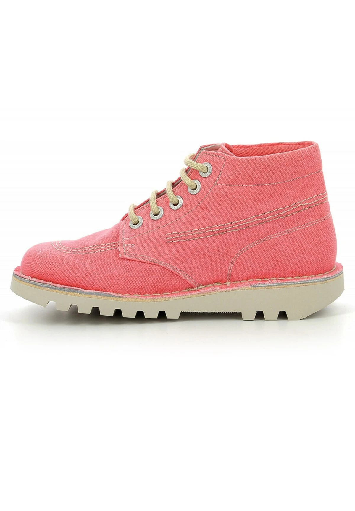 Kickers Hi - Bottines À Lacets - Rose Clair 1 Kickers Hi - Bottines À Lacets - Rose Clair
