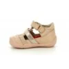 Kickers Salomés Cuir Wafel - Chaussures Premiers Pas - Rose Clair