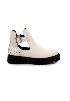 Kickers Cuir Kick Fantasy - Bottines À Plateau - Blanc -Kickers Soldes Magasin 4f7f4046268d48c9abbf4d0f46c723b0
