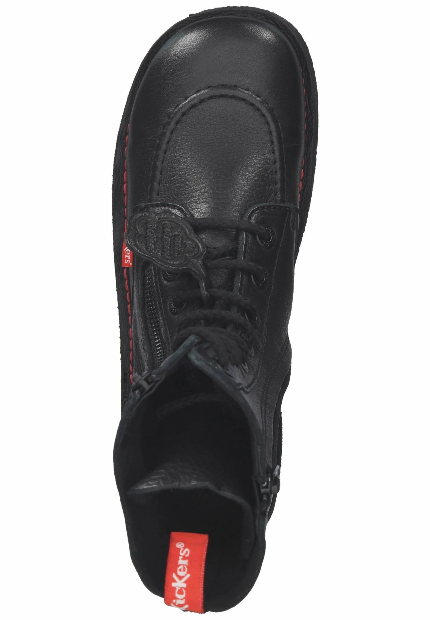 Kickers Meetickzip - Bottines À Lacets - Noir Sem Noir 2 Kickers Meetickzip - Bottines À Lacets - Noir Sem Noir – Image 2