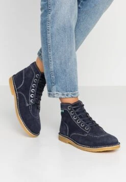 Kickers Orilegend - Boots À Talons - Marine