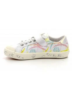 Kickers Basses Toile Gody - Chaussures Premiers Pas - Blanc