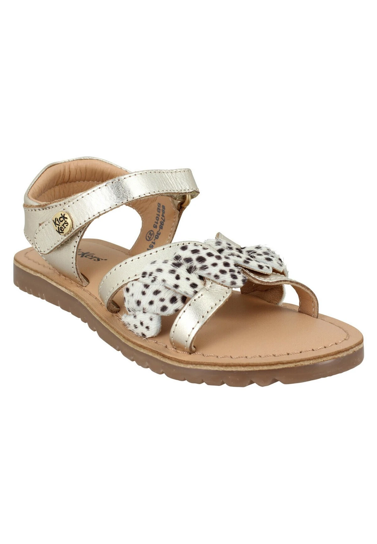 Kickers BETTY - Chaussures Premiers Pas - Gold Coloured 2 Kickers BETTY - Chaussures Premiers Pas - Gold Coloured – Image 2