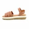 Kickers Cuir Kick Hi Sunset - Sandales À Plateforme - Beige