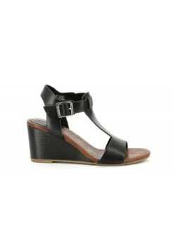 Kickers Kick Volage - Sandales Compensées - Noir -Kickers Soldes Magasin 71dee61455f4485dac4f32110730f6cd