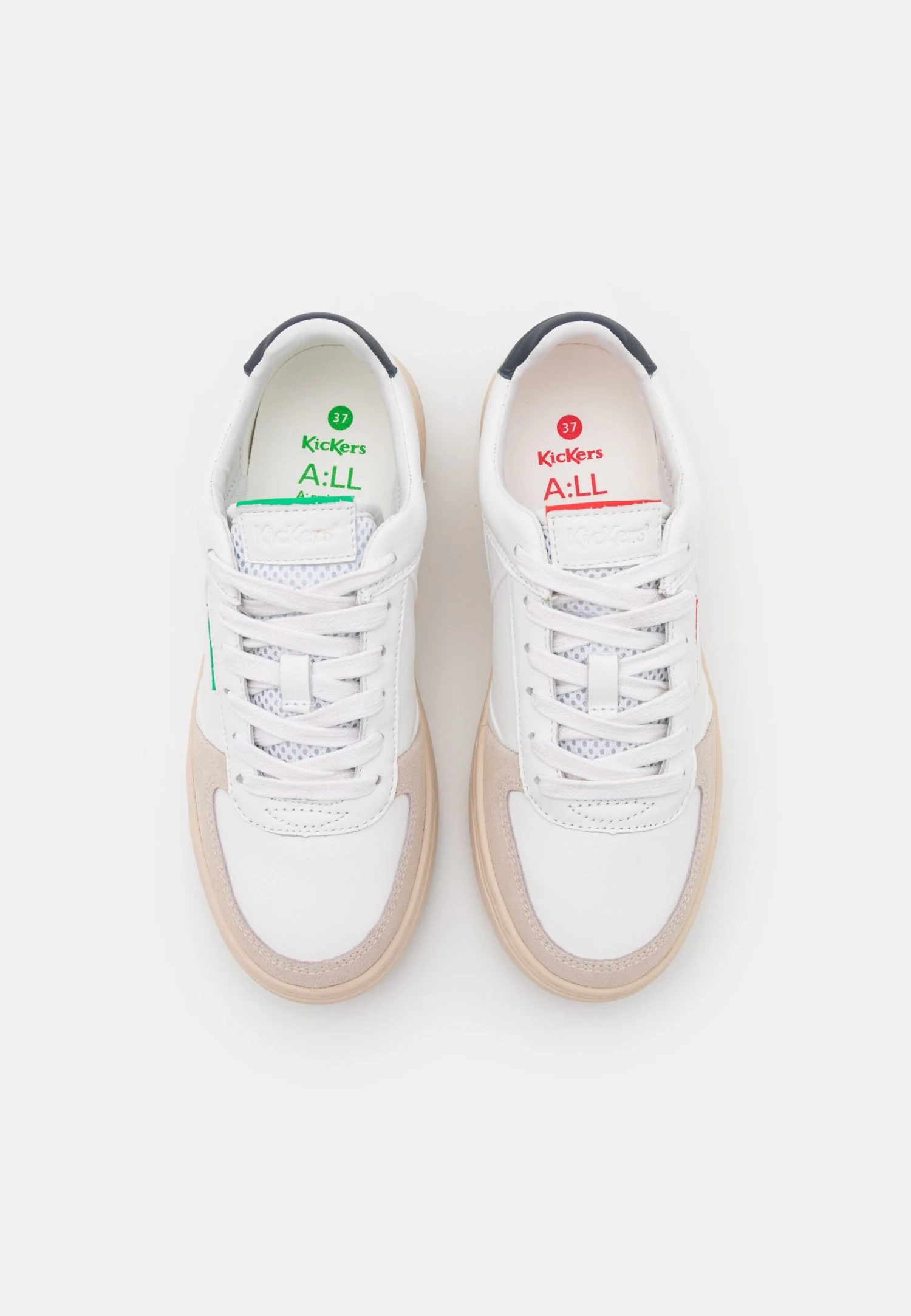 Kickers Kick Allow - Baskets Basses - Blanc/Marine 6 Kickers Kick Allow - Baskets Basses - Blanc/Marine – Image 6