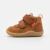 Kickers KICKFRESHO BAREFOOT UNISEX - Chaussures à Scratch - Marron
