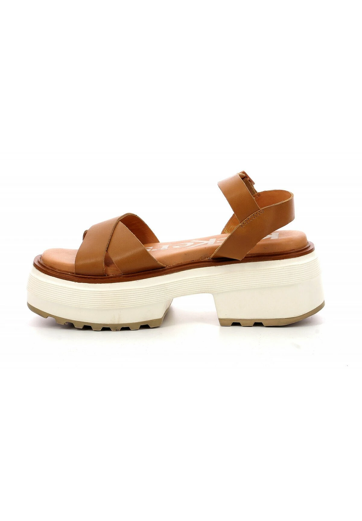 Kickers Cuir Heko - Sandales À Plateforme - Camel 1 Kickers Cuir Heko - Sandales À Plateforme - Camel