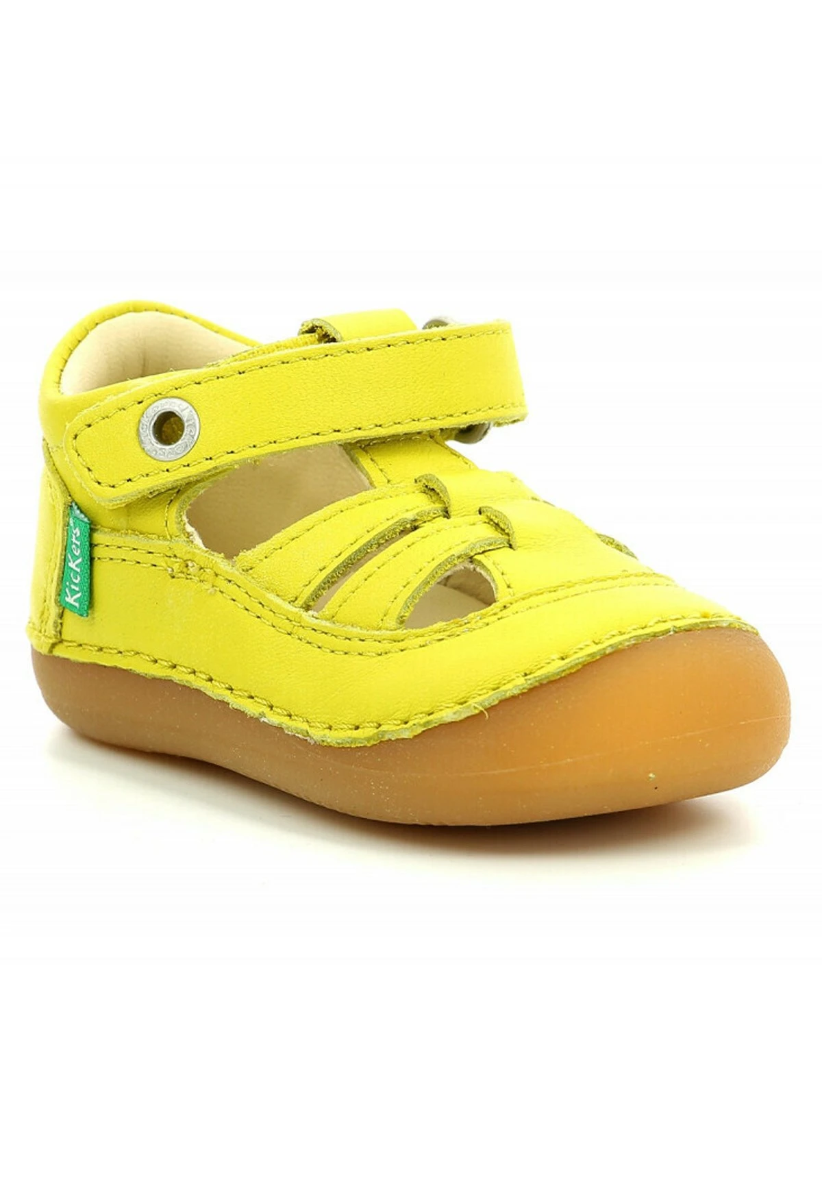 Kickers Sushy - Sandales De Randonnée - Jaune Fonce 2 Kickers Sushy - Sandales De Randonnée - Jaune Fonce – Image 2