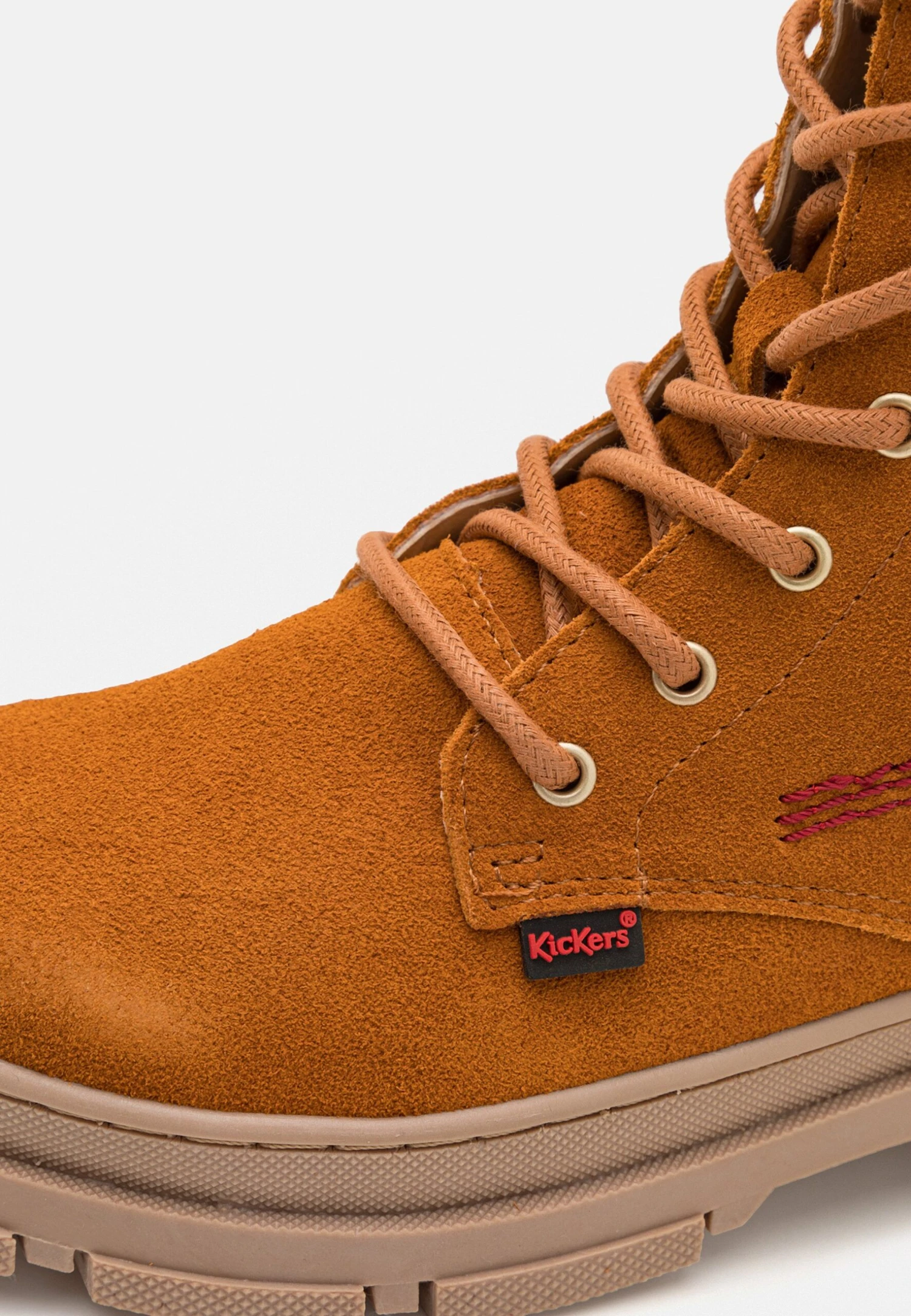 Kickers Kick Goji - Bottines À Lacets - Camel Rouge 6 Kickers Kick Goji - Bottines À Lacets - Camel Rouge – Image 6