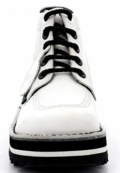 Kickers Kickplatform - Bottines À Lacets - Blanc -Kickers Soldes Magasin 8c71e253a18d4cd9baca9ce008886a0c
