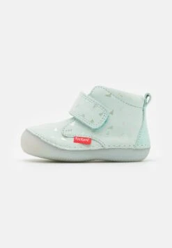 Kickers Sabio - Bottines - Bleu Clair Plumetis