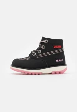 Kickers Kickrally20 - Bottines À Lacets - Noir/Rose