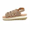 Kickers Cuir Kick Hi Sunny - Sandales Compensées - Beige