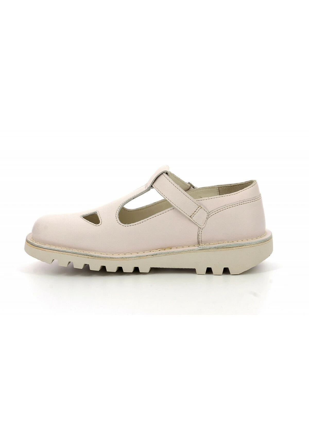 Kickers Derbies Cuir Kick Mary Jane - Mocassins - Blanc 1 Kickers Derbies Cuir Kick Mary Jane - Mocassins - Blanc