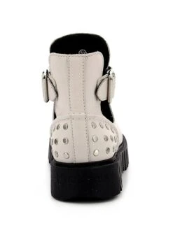 Kickers Cuir Kick Fantasy - Bottines À Plateau - Blanc -Kickers Soldes Magasin a8df39cb2a44418d9cd6002a58bd01d0