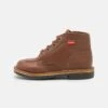 Kickers KICK COL - Bottines à Lacets - Camel