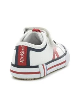 Kickers Gecko - Baskets Basses - Other White -Kickers Soldes Magasin d9c572ae7b934b26a67bbaed04499503