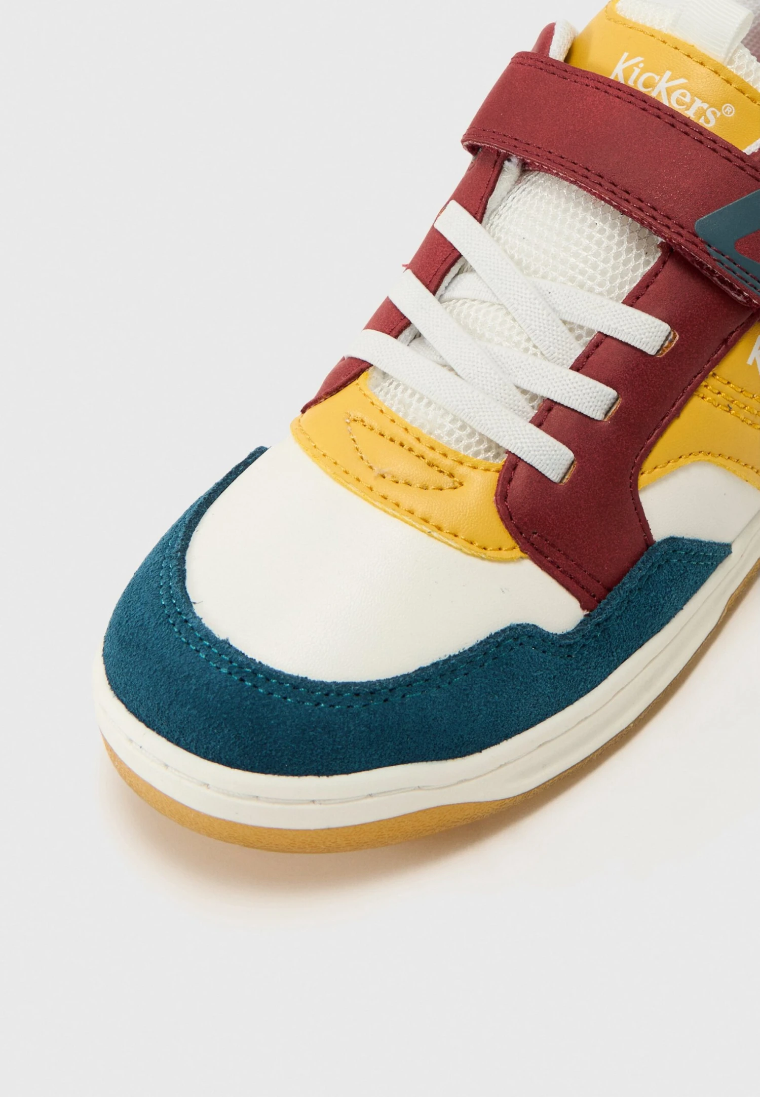 Kickers KICKARTING UNISEX - Baskets Basses - Blanc/bordeaux/bleu 6 Kickers KICKARTING UNISEX - Baskets Basses - Blanc/bordeaux/bleu – Image 6