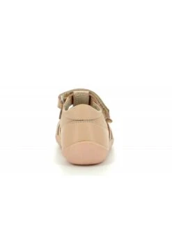 Kickers Salomés Cuir Wafel - Chaussures Premiers Pas - Rose Clair -Kickers Soldes Magasin e655a732ac35447695eb5b5f5af47dd2