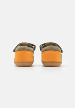 Kickers SUSHY - Chaussures à Scratch - Kaki/orange -Kickers Soldes Magasin f57c4e3e4fb8473d9644382fae900e2b
