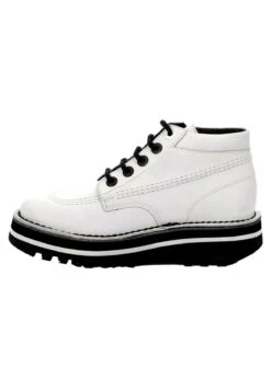 Kickers Kickplatform - Bottines À Lacets - Blanc